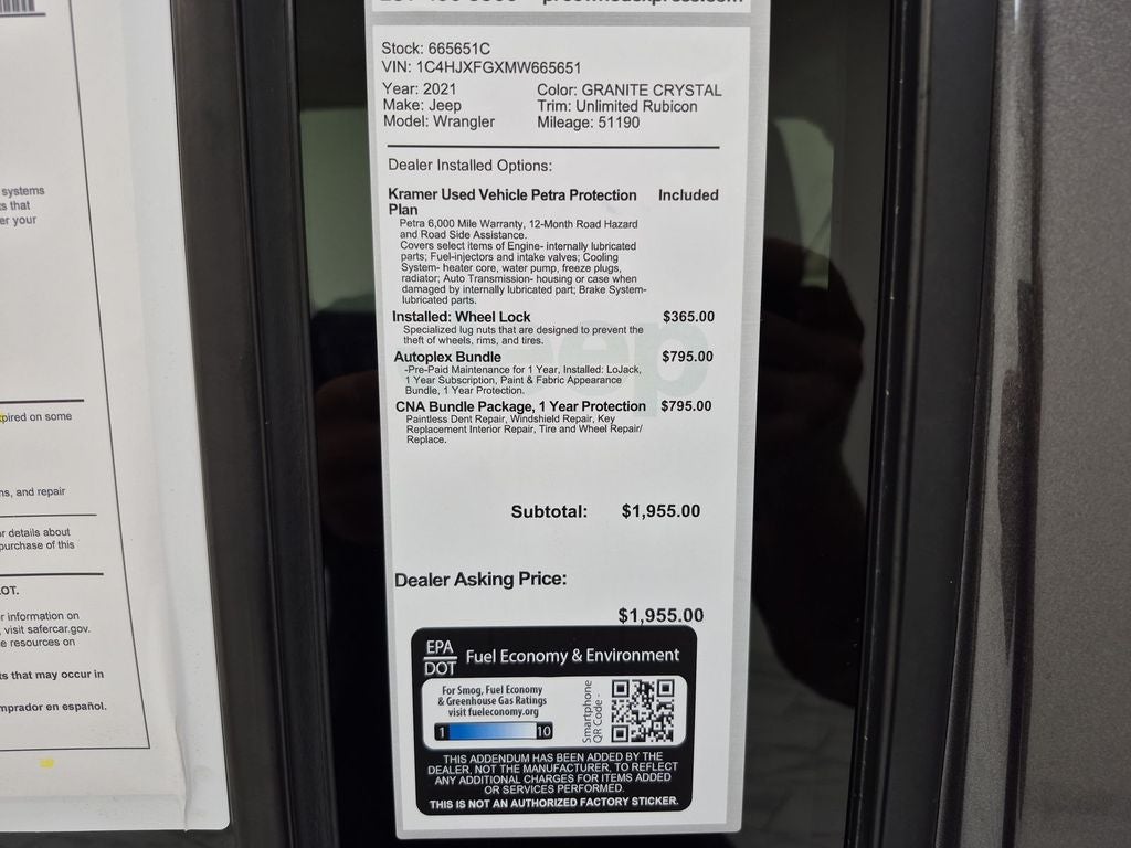 2021 Jeep Wrangler Unlimited Unlimited Rubicon