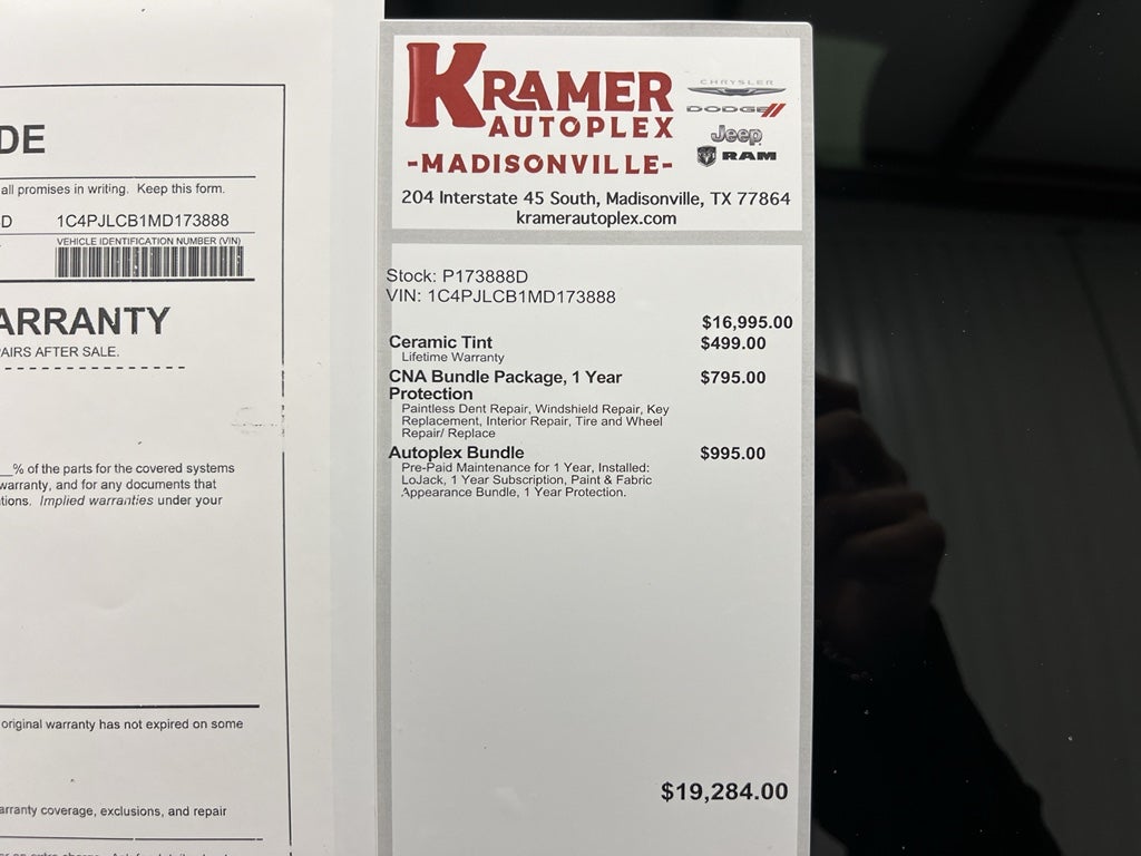 2021 Jeep Cherokee Latitude