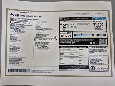 2018 Jeep Grand Cherokee Limited