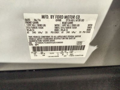 2017 Ford Explorer XLT