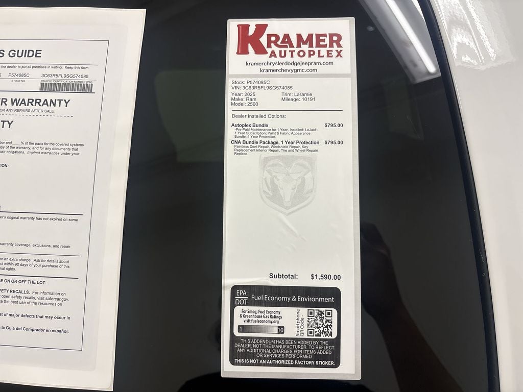 2025 RAM 2500 Laramie