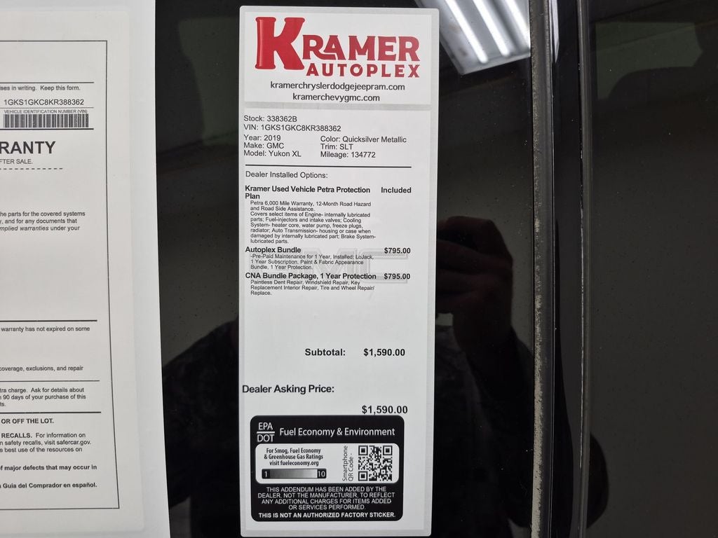 2019 GMC Yukon XL SLT
