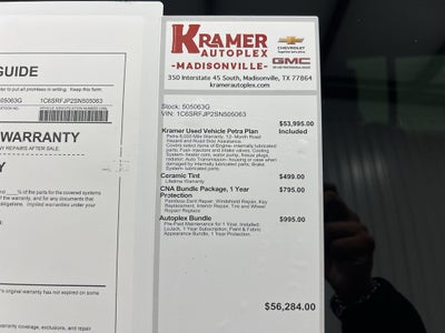 2025 RAM 1500 Laramie Crew Cab 4x4 5'7" Box