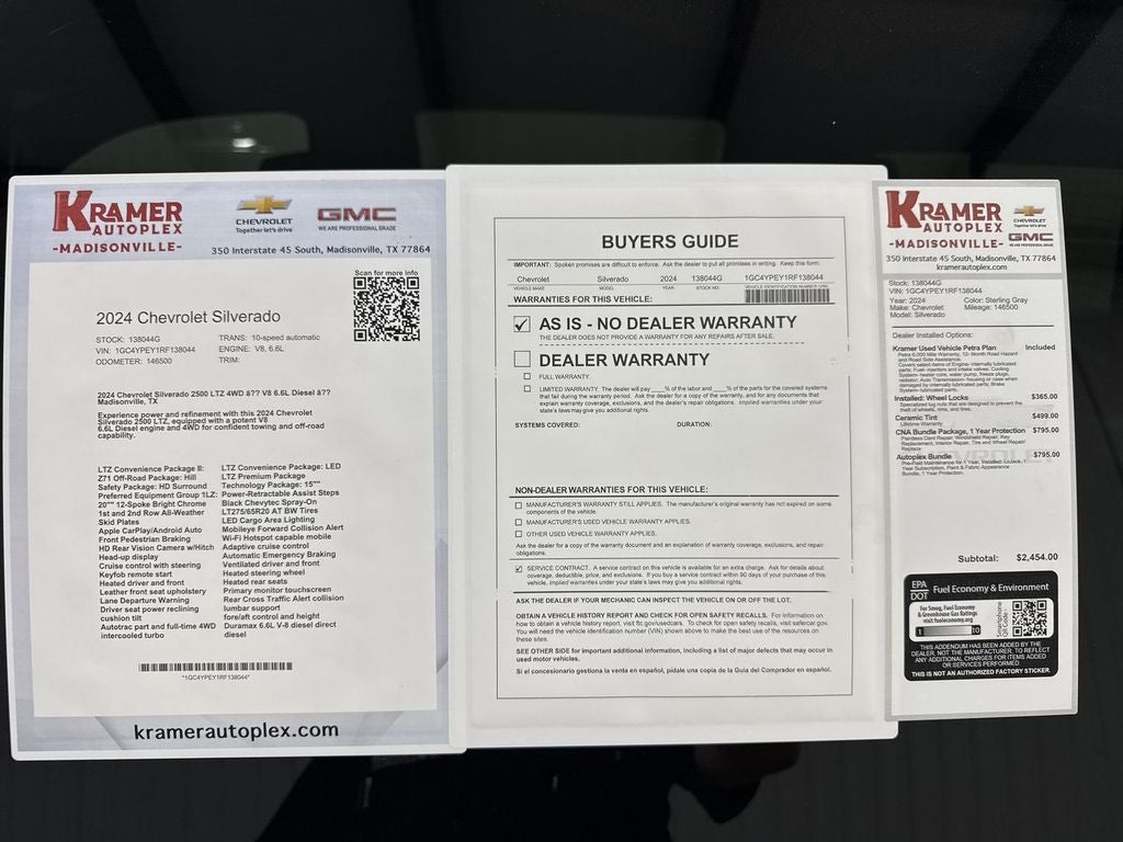 2024 Chevrolet Silverado 2500 HD LTZ