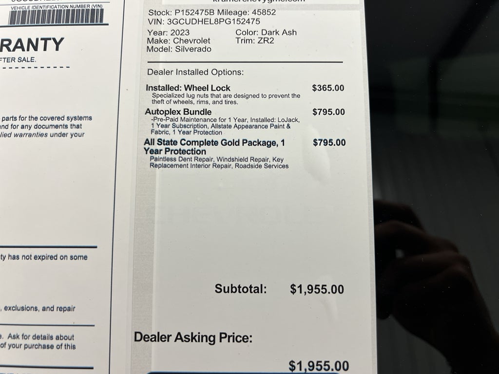 2023 Chevrolet Silverado 1500 ZR2