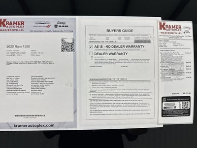 2020 RAM 1500 Rebel Crew Cab 4x4 5'7' Box