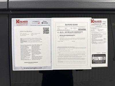 2024 Ford Bronco Wildtrak