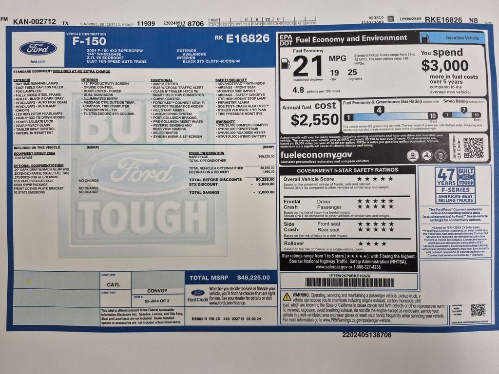 2024 Ford F-150 STX