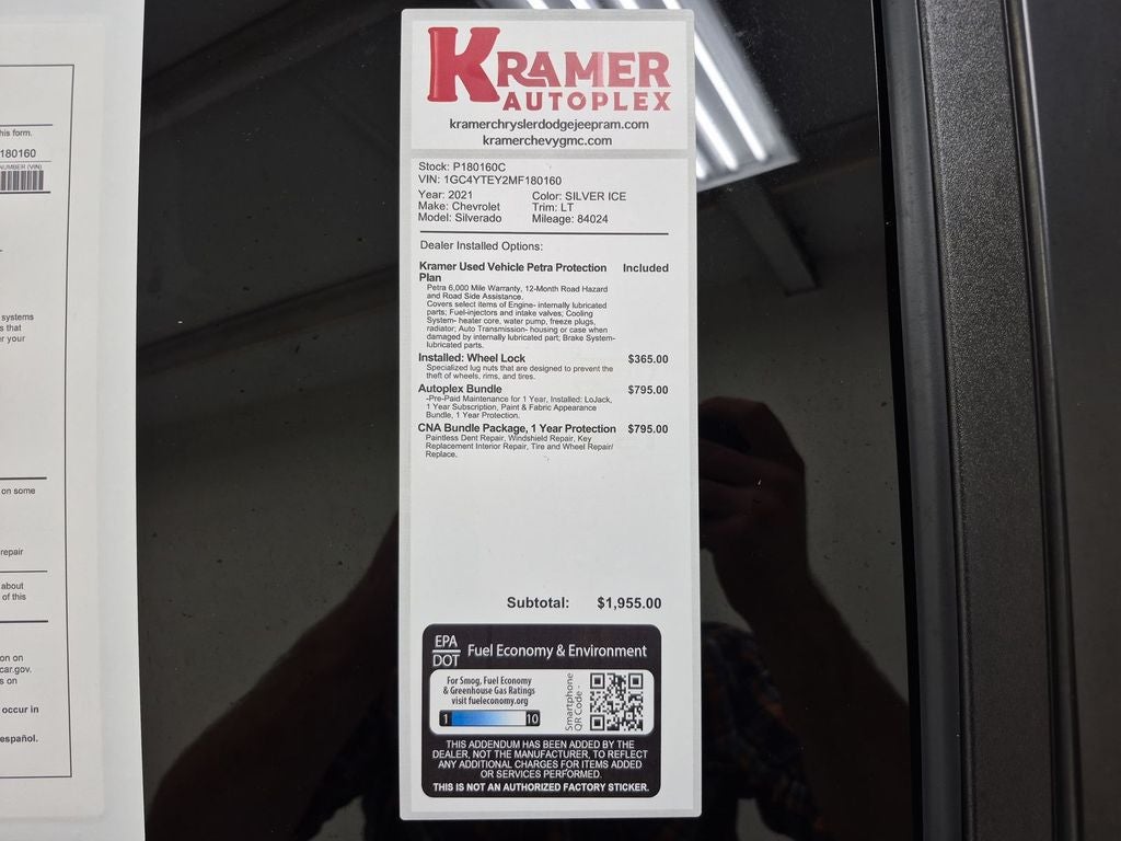 2021 Chevrolet Silverado LT