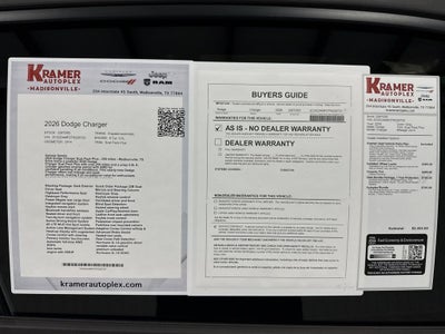 2026 Dodge Charger Scat Pack Plus 2-Door AWD