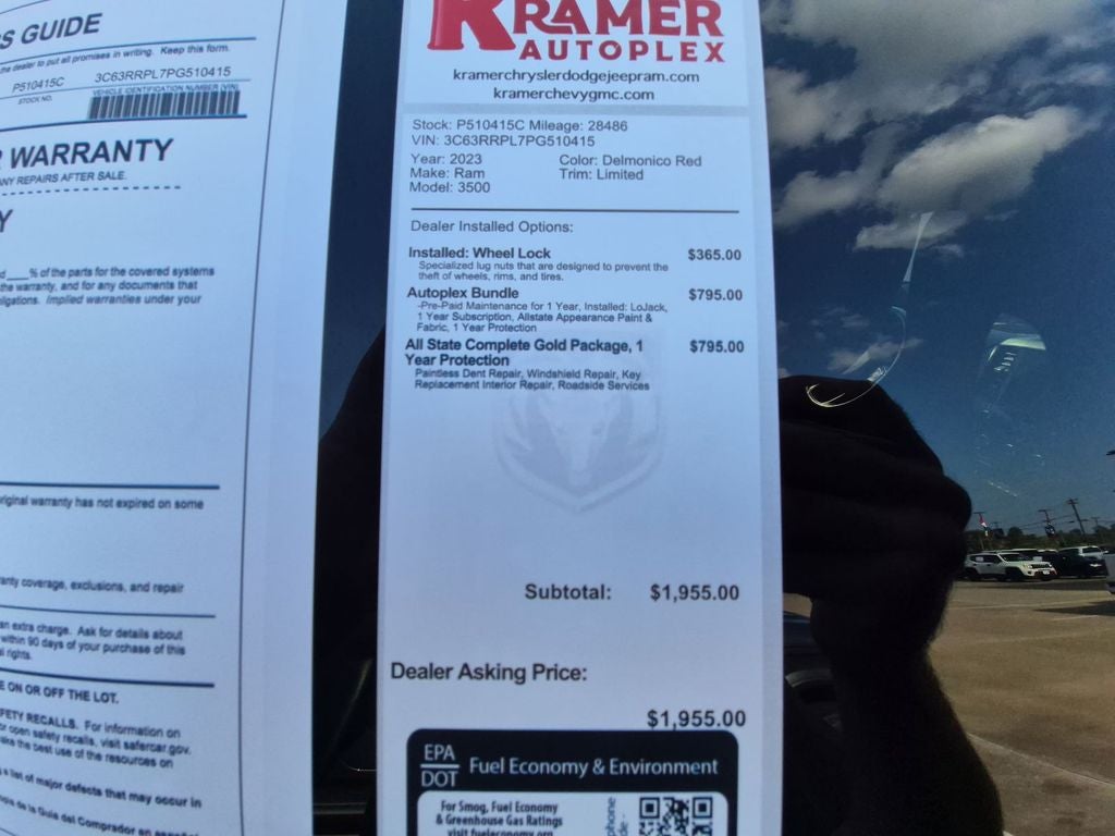 2023 RAM 3500 Limited