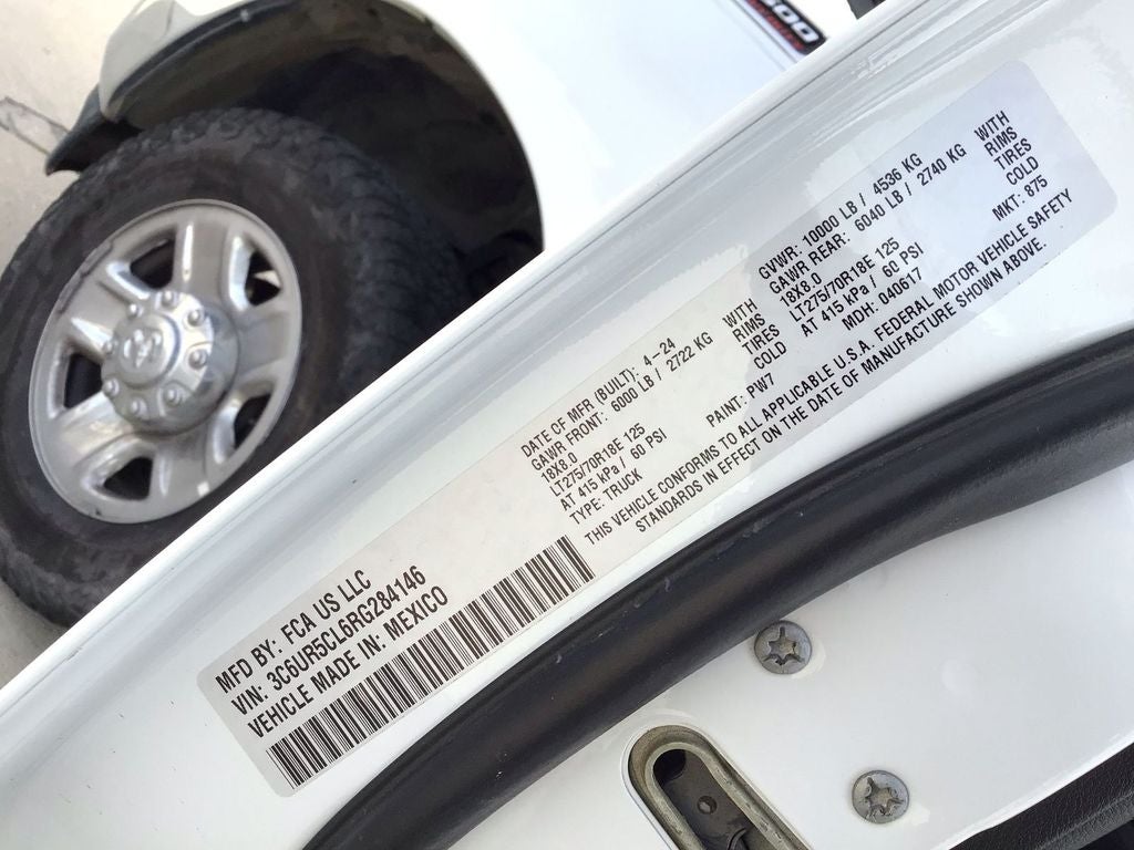 2024 RAM 2500 Tradesman Crew Cab 4x4 6'4' Box