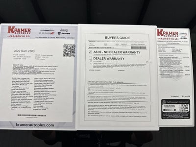 2022 RAM 2500 Laramie Mega Cab 4x4 6'4' Box