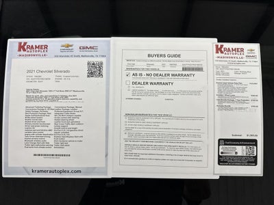 2021 Chevrolet Silverado 1500 4WD Crew Cab Short Bed LT Trail Boss