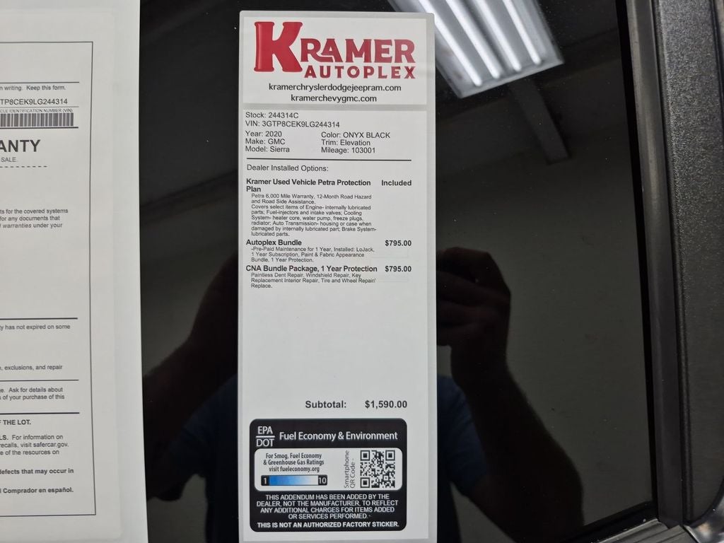 2020 GMC Sierra Elevation