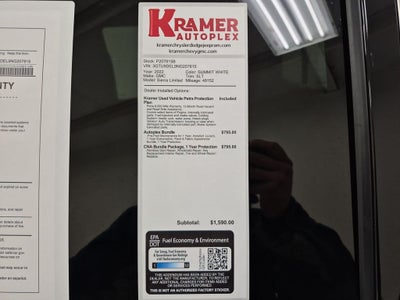 2022 GMC Sierra 1500 Limited 4WD Crew Cab Short Box SLT