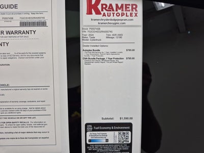 2024 Tesla Cybertruck All-Wheel Drive