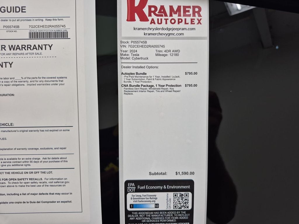 2024 Tesla Cybertruck All-Wheel Drive