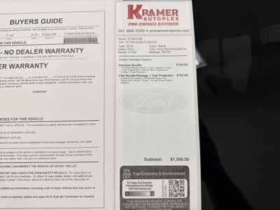 2018 Ford F-150 LARIAT