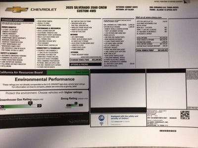 2025 Chevrolet Silverado 2500 HD Custom