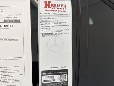 2020 Mercedes-Benz GLE 350 4MATIC®